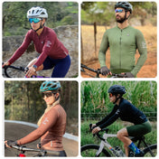 DAREVIE Cycling Jersey Long Sleeve Pro Aero Small Size 3D Bubble Mesh Cycling Jersey Men Women Breathable Man Cycling Maillot 3