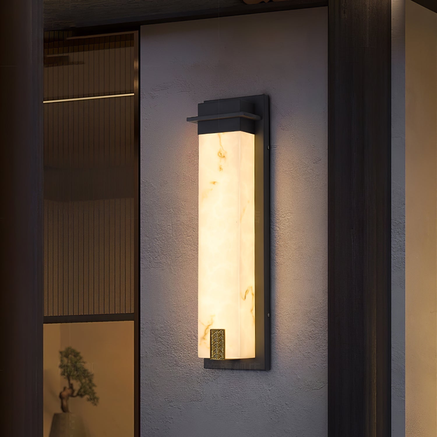 Outdoor Wall Light Waterproof | Modern Exterior Wall Lights | LED Garden Wall Lantern | Easy Installation Outdoor Fixture | Durable Stainless Steel Light - Zardee-6