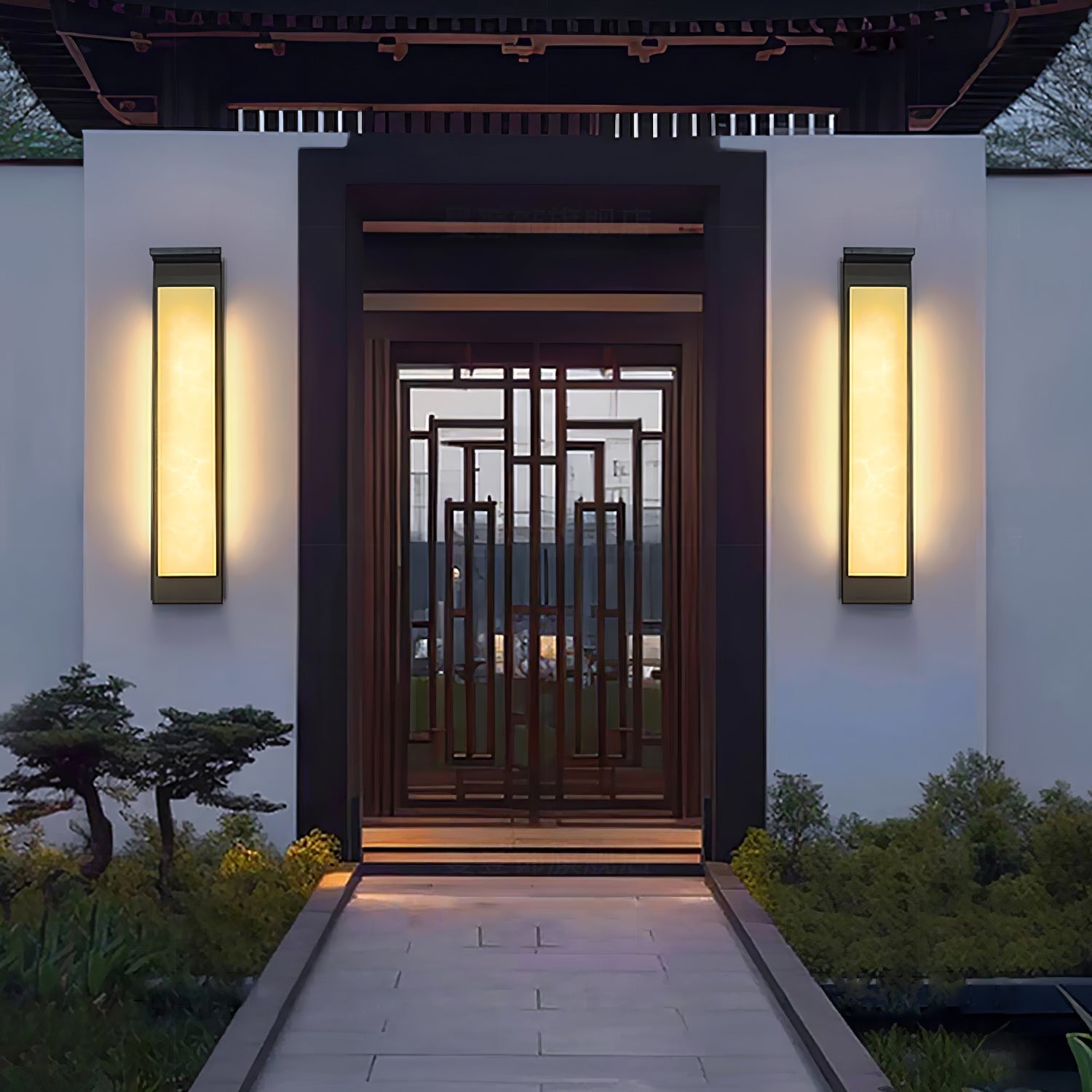 Outdoor Wall Light Waterproof | Modern Exterior Wall Lights | LED Garden Wall Lantern | Easy Installation Outdoor Fixture | Durable Stainless Steel Light - Zardee-5