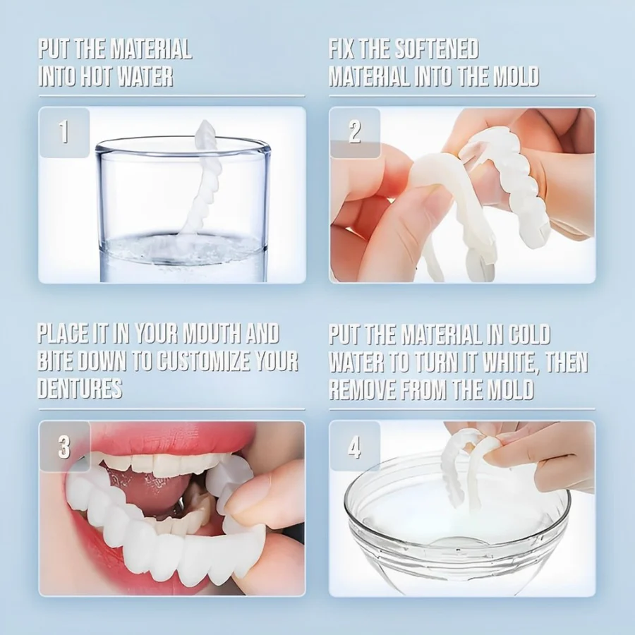 Dental Veneer Kit with Upper and Lower Covers 7