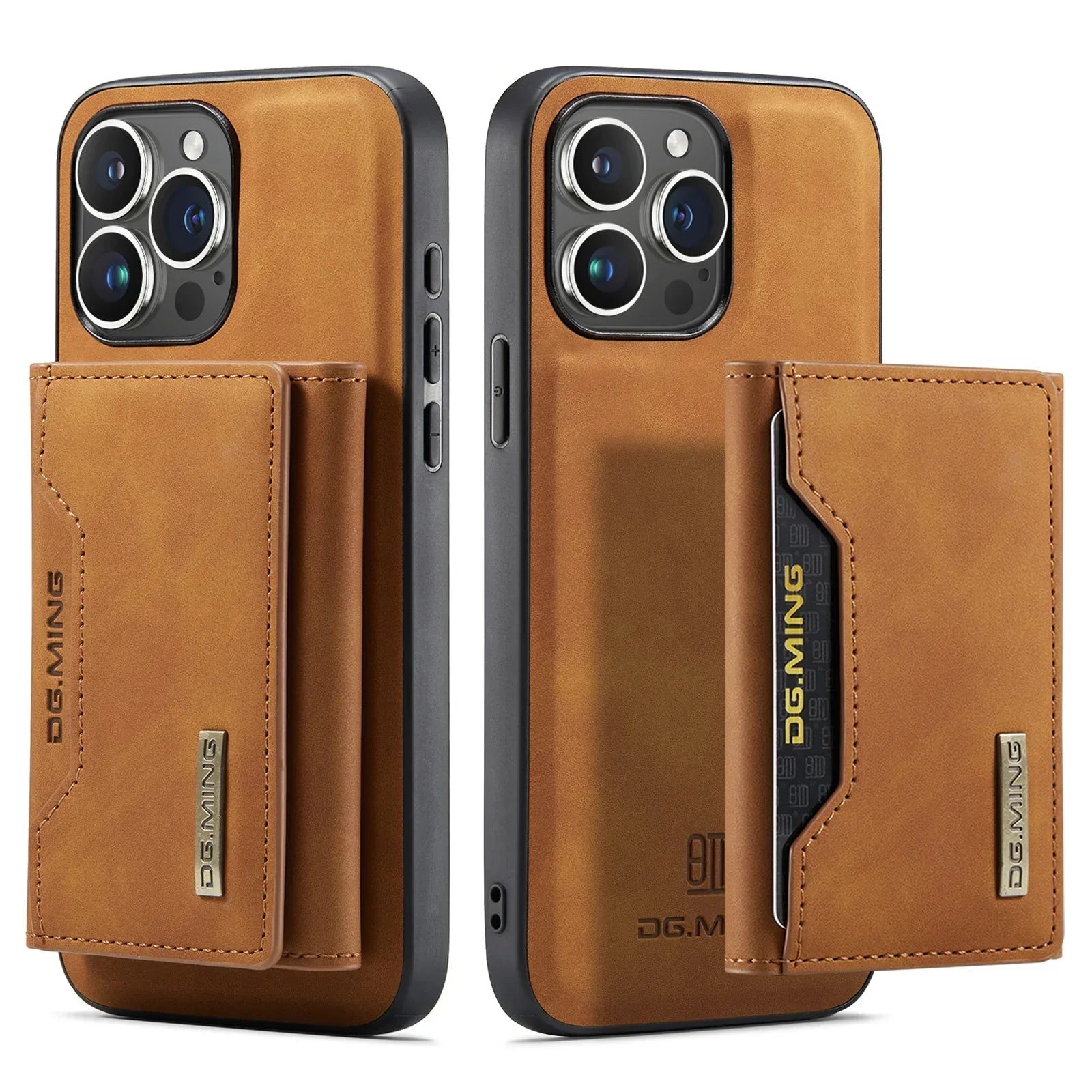 Detachable iPhone Wallet Case with Card Holder - 2-in-1 Cover for iPhone 11 and Newer Models 0