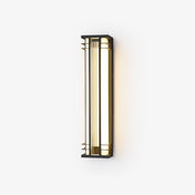 Outdoor Wall Lamp Solar | Modern Exterior Wall Lights | Waterproof LED Fixture | Energy Efficient Outdoor Lighting | Stylish Wall Light - Zardee-2