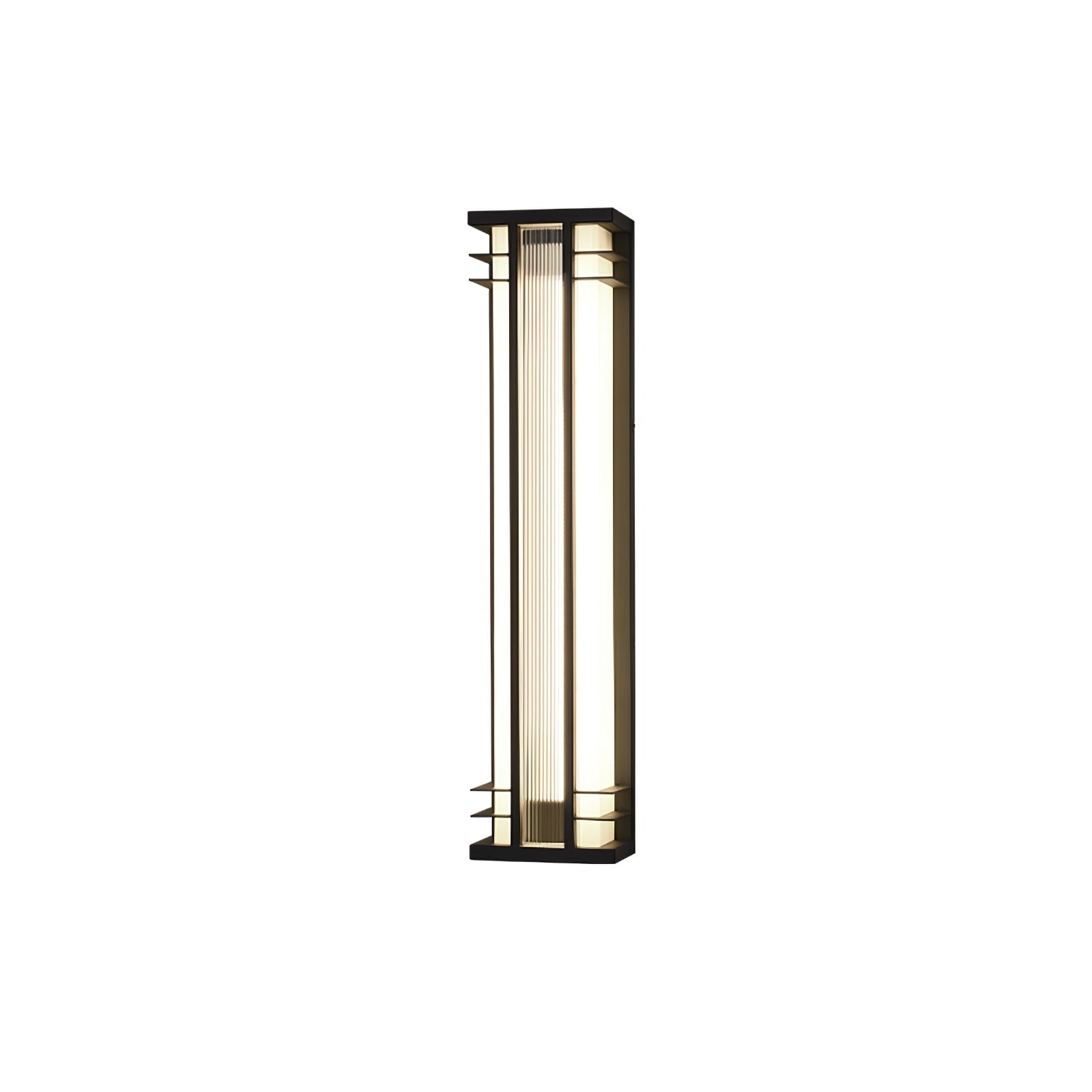 Variant image for Outdoor Wall Lamp Solar | Modern Exterior Wall Lights | Waterproof LED Fixture | Energy Efficient Outdoor Lighting | Stylish Wall Light - Zardee-3
