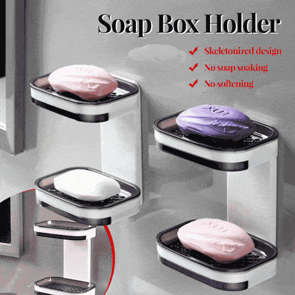 Double Drain Soap Box 1
