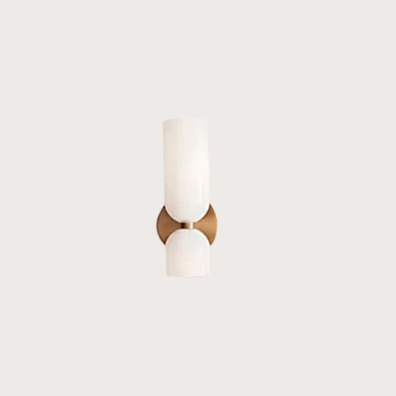 Double Head Wall Light | Modern Glass Sconce | Energy-Efficient Wall Lamp | Stylish Lighting Fixture | Contemporary Home Decor - Zardee 1