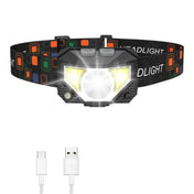 Dual Pack Motion-Sensor Head Torch | Ultra-Bright 8 Lighting Modes, Waterproof & Adjustable 4