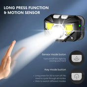 Dual Pack Motion-Sensor Head Torch | Ultra-Bright 8 Lighting Modes, Waterproof & Adjustable 5