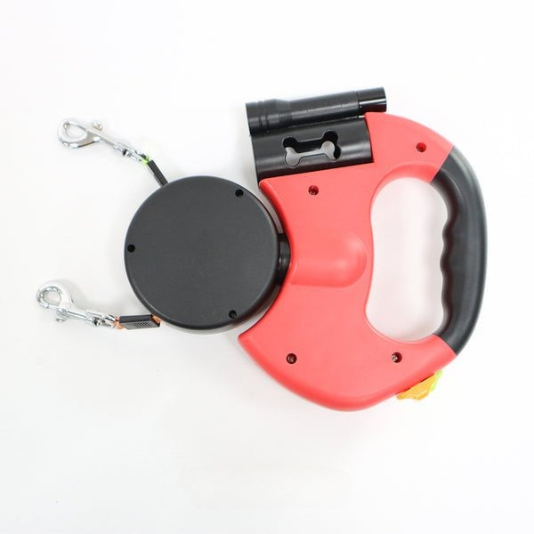 Dual Retractable Dog Leash 4