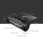 E-ACE K01 TPMS solar sensor intelligence  Wireless Tire Pressure Monitoring System  Auto Security Alarm Device With 4 sensors 4