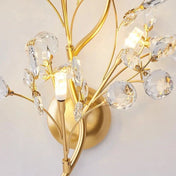 SylvanGlow Nature Inspired LED Wall Lamp With Delicately Crafted Metal Branch And Soft Ambient Glow
