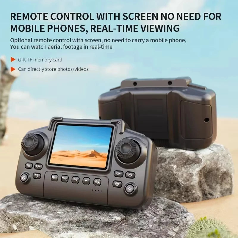 E88PRO Drone 8K 5G HD Dual Camera Aerial Photography Remote control screen display Control Aircraft Quadcopter 2