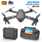 E88PRO Drone 8K 5G HD Dual Camera Aerial Photography Remote control screen display Control Aircraft Quadcopter 6