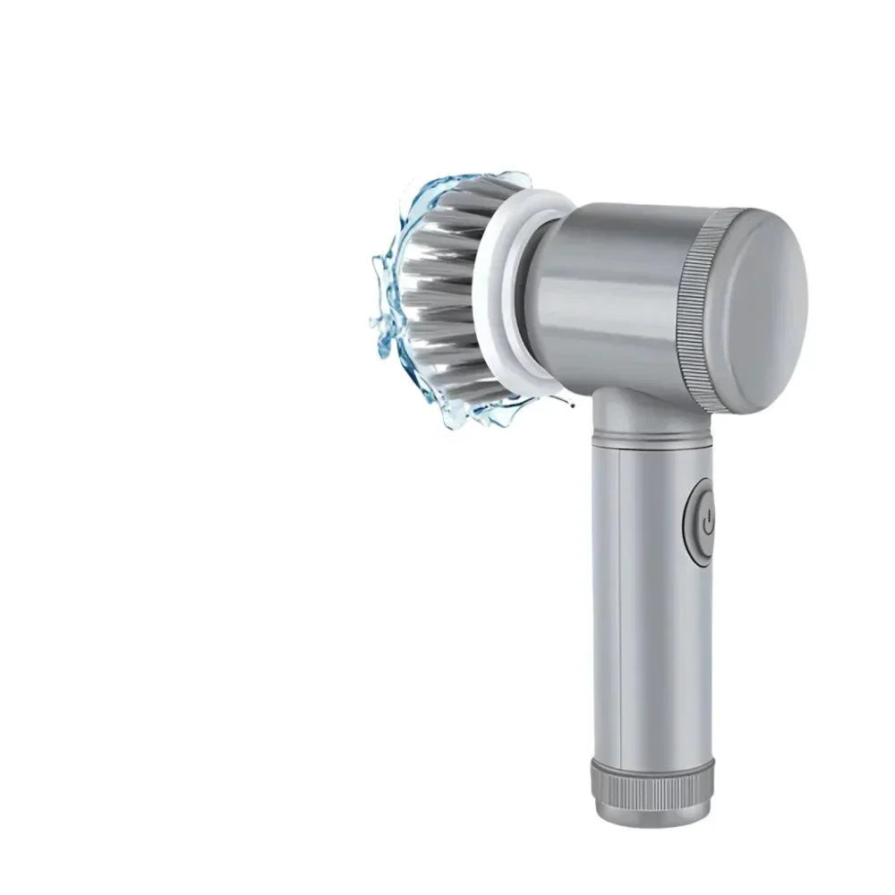 Electric Scrubber – Cordless Spin Scrubber with 6 Replaceable Brush Heads, Powerful Cleaning Tool 5