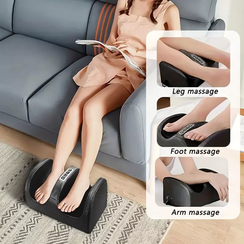 Electric foot massager with infrared heating 1
