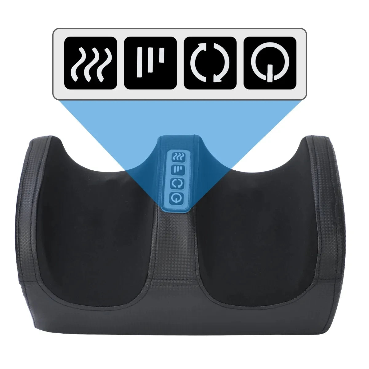 Electric foot massager with infrared heating 5