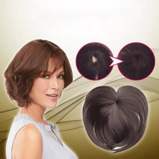 Elevéa Silky Clip-On Hair Tie — Natural Hair Enhancer for Thinning Hair 6