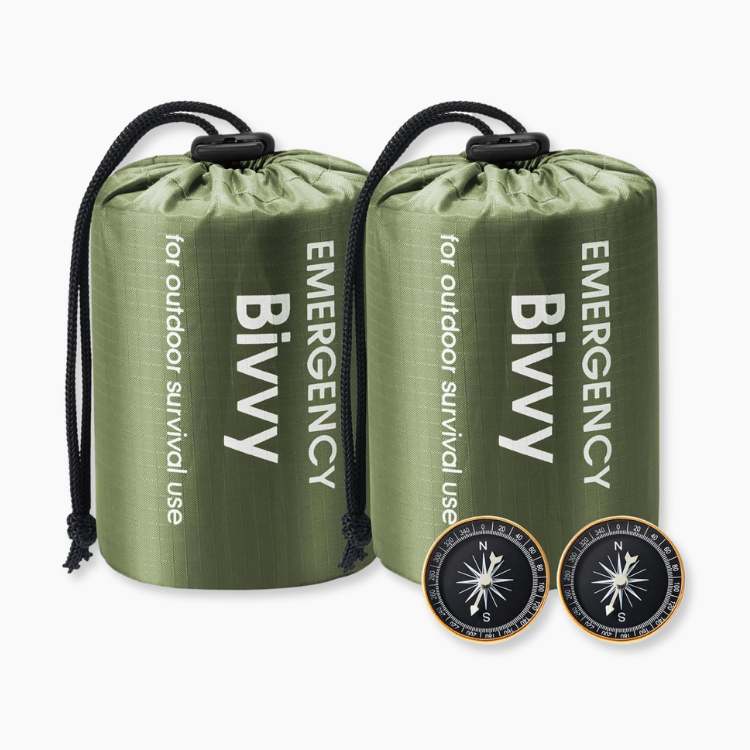 Emergency Bivvy Bag for Ultimate Heat Retention 1