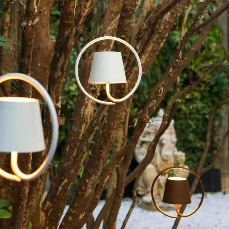 Rechargeable LED Hanging Lamp for Indoor and Outdoor Use, Minimalist Pendant Light for Versatile Illumination