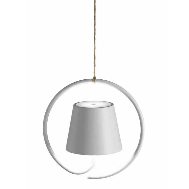 Rechargeable LED Hanging Lamp for Indoor and Outdoor Use, Minimalist Pendant Light for Versatile Illumination