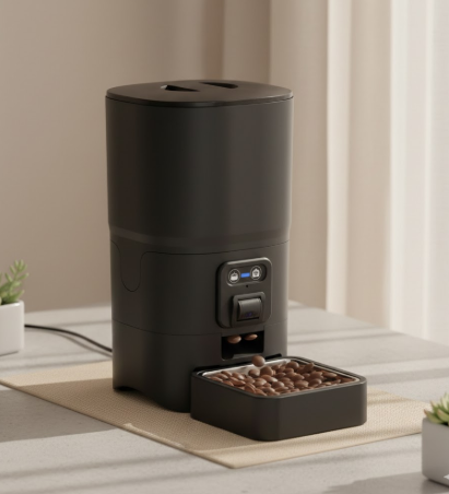 Exclusive large automatic dog and cat feeder 0
