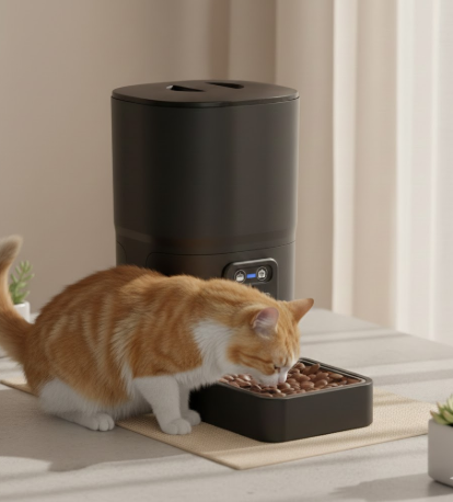 Exclusive large automatic dog and cat feeder 1
