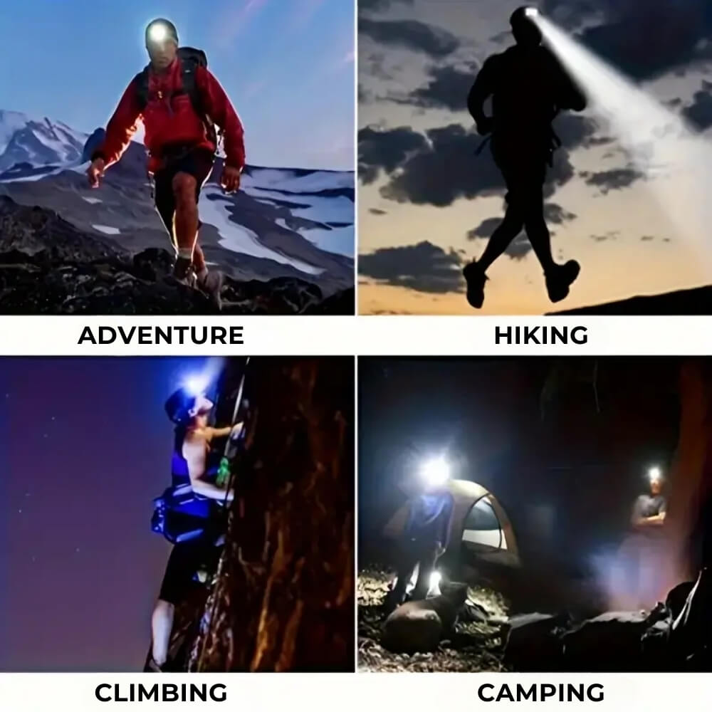 Explorer's Head Torch | Ultra-Bright LED for Hiking and Outdoor Adventures 1
