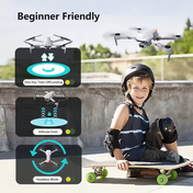 AeroNova X4K Pro GPS Foldbar Quadcopter med 5G WiFi Dobbeltkamera Smart Flyvning Børsteløse Motorer Lang Rækkevidde