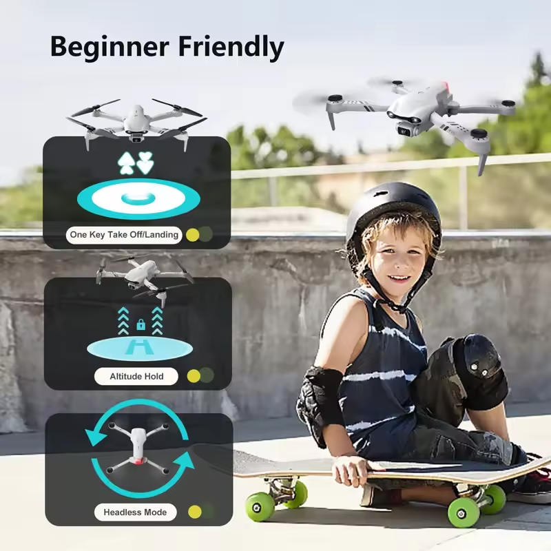 AeroNova X4K Pro GPS Foldbar Quadcopter med 5G WiFi Dobbeltkamera Smart Flyvning Børsteløse Motorer Lang Rækkevidde