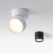 Varmhvid justerbar LED-loftlampe til overflademontage med rettet belysning for præcis oplysning i ethvert rum