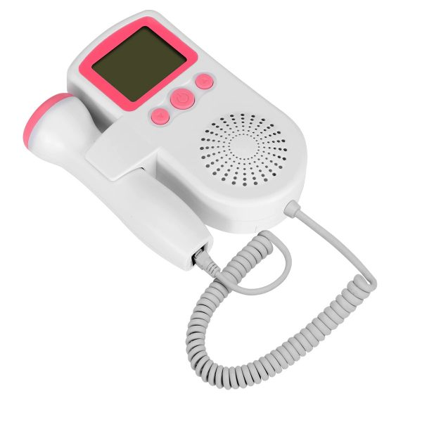 Fetal Doppler Heart Rate Monitor Home Pregnancy Baby Fetal Heart Rate Sound Detector 3