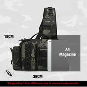 Fishing Tackle Backpack Lure Box Gear Storage Bag Fanny Pack for Men Fly Fishing Backpack with Rod Holder Sling Shoulder Bag 5