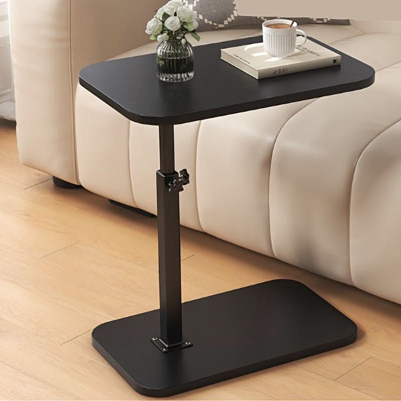 Mesa Lateral ElevateFlex Ajustável em Altura para Sofá e Cama com Uso Versátil em Qualquer Lugar