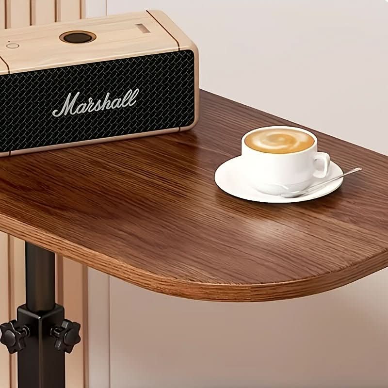 Mesa Lateral ElevateFlex Ajustável em Altura para Sofá e Cama com Uso Versátil em Qualquer Lugar
