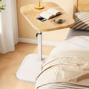 Mesa Lateral ElevateFlex Ajustável em Altura para Sofá e Cama com Uso Versátil em Qualquer Lugar