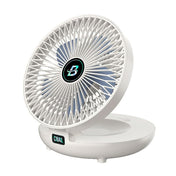 AeroNest foldbar bærbar stående ventilator USB-genopladelig til hjem, kontor, indendørs eller udendørs brug