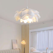 Elegant White Flower Pendant Light With LED E27 For Modern Ceiling Lamp Home Decor And Contemporary Interior Lighting