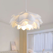 Elegant White Flower Pendant Light With LED E27 For Modern Ceiling Lamp Home Decor And Contemporary Interior Lighting