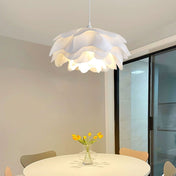 Elegant White Flower Pendant Light With LED E27 For Modern Ceiling Lamp Home Decor And Contemporary Interior Lighting