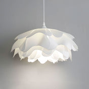 Elegant White Flower Pendant Light With LED E27 For Modern Ceiling Lamp Home Decor And Contemporary Interior Lighting