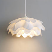 Elegant White Flower Pendant Light With LED E27 For Modern Ceiling Lamp Home Decor And Contemporary Interior Lighting
