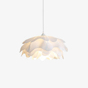 Elegant White Flower Pendant Light With LED E27 For Modern Ceiling Lamp Home Decor And Contemporary Interior Lighting
