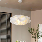 Elegant White Flower Pendant Light With LED E27 For Modern Ceiling Lamp Home Decor And Contemporary Interior Lighting