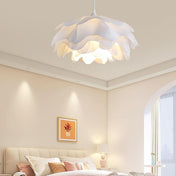 Elegant White Flower Pendant Light With LED E27 For Modern Ceiling Lamp Home Decor And Contemporary Interior Lighting