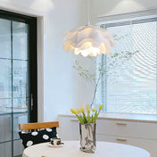 Elegant White Flower Pendant Light With LED E27 For Modern Ceiling Lamp Home Decor And Contemporary Interior Lighting