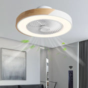Moderne trådløst LED-loftlys med ventilator til stuer og soveværelser Slankt hjemmeligt belysning