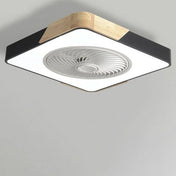 Moderne trådløst LED-loftlys med ventilator til stuer og soveværelser Slankt hjemmeligt belysning