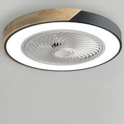 Moderne trådløst LED-loftlys med ventilator til stuer og soveværelser Slankt hjemmeligt belysning