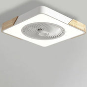 Moderne trådløst LED-loftlys med integreret ventilator til moderne hjem og interiører