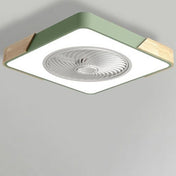 Moderne trådløst LED-loftlys med ventilator til stuer og soveværelser Slankt hjemmeligt belysning