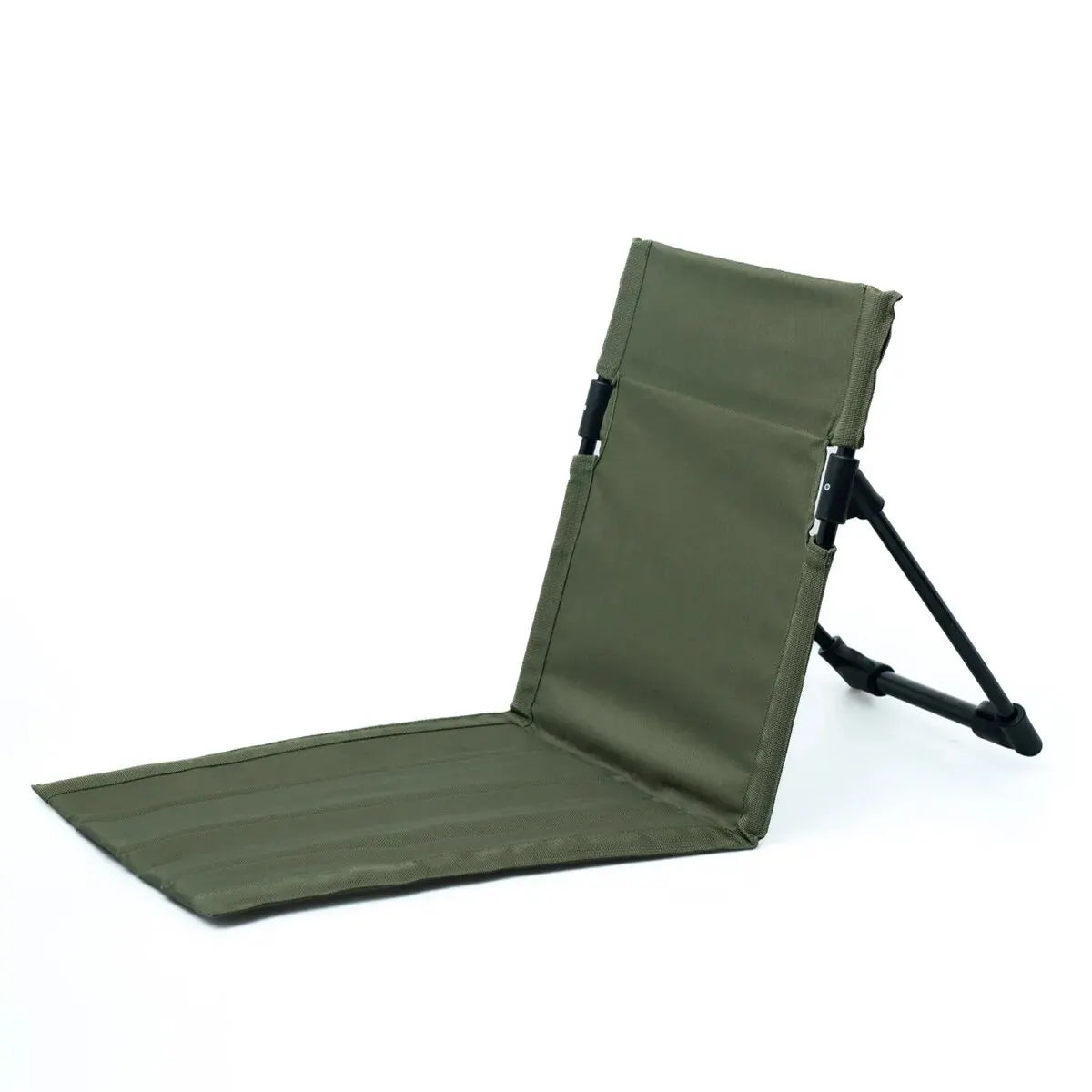 Foldable Camping Chair Outdoor Garden Park Single Lazy Chair Backrest Cushion Picnic Camping Folding Back Chair Beach Chairs 6